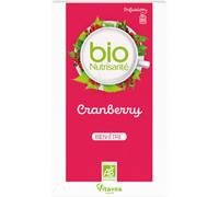 Parapharmacie > Compléments alimentaires > Compléments Alimentaires Système urinaire Nutrisanté Bio Infusions Cranberry x 20 - Système urinaire - Pharmacie en ligne LaSante.net