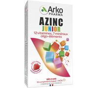 Arkopharma Azinc Junior Forme et Vitalité gout Fraise Comprimé(S) À Croquer 30 pc(s)
