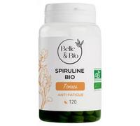 Belle & Bio Anti Fatigue Spiruline Bio 120 comprimés