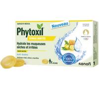 Phytoxil Pastilles Gorges irritées - Miel citron menthe - Dispositif médical- Hydrate les muqueuses sèches et irritées et favorise leur régénération - 16 pastilles - A partir de 6 ans