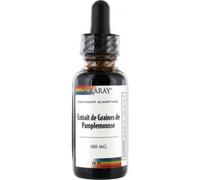 Solaray - Extrait de graines de pamplemousse - 30 ml flacons compte-gouttes - Antibactérien naturel