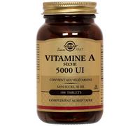 Parapharmacie > Compléments alimentaires > Compléments Alimentaires Vitalité et Défenses immunitaires > Compléments Alimentaires Pour Défenses Immunitaires Solgar Vitamine A Sèche 5000 UI Comprimés x