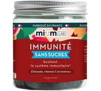 Parapharmacie > Compléments alimentaires > Compléments Alimentaires Vitalité et Défenses immunitaires > Compléments Alimentaires Pour Défenses Immunitaires Mium Lab Immunité Sans Sucres Gommes x 42 -