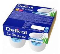 Delical Le Brassé HP/HC Nature Sucré Pots 4x200g