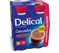 Delical Boisson HP HC Concentré Chocolate 4x200ml