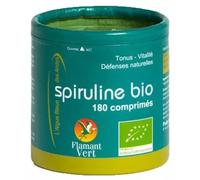 Parapharmacie > Compléments alimentaires > Compléments Alimentaires Vitalité et Défenses immunitaires Flamant Vert Spiruline Bio 180 Comprimés de 500 mg x 180