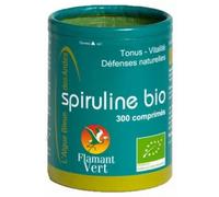 Parapharmacie > Compléments alimentaires > Compléments Alimentaires Vitalité et Défenses immunitaires Flamant Vert Spiruline Bio 300 Comprimés de 500 mgx 300