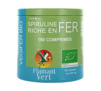 Flamant Vert Végifer 500 mg Bio 180 Comprimés