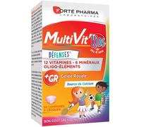 Forté Pharma Multivit' Kids Défenses Vitamines Enfants 30 comprimés à croquer