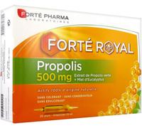 Parapharmacie > Compléments alimentaires > Compléments Alimentaires Vitalité et Défenses immunitaires Forté Pharma Propolis 500 x 20 - Vitalité - Défenses immunitaires - Pharmacie en ligne LaSante.net