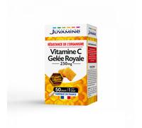 Parapharmacie > Compléments alimentaires > Compléments Alimentaires Vitalité et Défenses immunitaires Juvamine Vitamine C Gelée Royale 250 mg x 50 - Vitalité - Défenses immunitaires - Pharmacie en lig