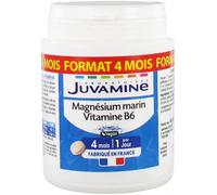 Parapharmacie > Compléments alimentaires > Compléments Alimentaires Vitalité et Défenses immunitaires Juvamine Magnésium Marin Vitamine B6 x 120 - Vitalité - Défenses immunitaires - Pharmacie en ligne