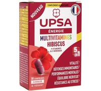 Multivitamines 5 en 1 UPSA - 30 comprimés Adulte Complément Alimentaire, vegan Energie & Forme Comprimé(S) pc(s)