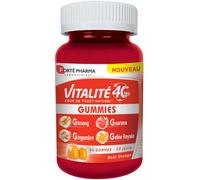Parapharmacie > Compléments alimentaires > Compléments Alimentaires Vitalité et Défenses immunitaires > Multivitamines Forté Pharma Vitalité 4G Gummies x 60 - Multivitamines - Pharmacie en ligne LaSan