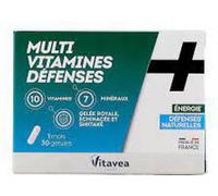 Parapharmacie > Compléments alimentaires > Compléments Alimentaires Vitalité et Défenses immunitaires > Multivitamines Vitavea Multi'Vit Adulte Gummies x 30 - Multivitamines - Pharmacie en ligne LaSan