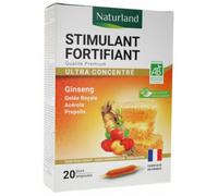 Naturland STIMULANT FORTIFIANT Ampoule(S) Buvable(S) 20x10 ml