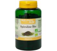 Parapharmacie > Compléments alimentaires > Compléments Alimentaires Vitalité et Défenses immunitaires Nat&Form Spiruline Bio x 200 - Vitalité - Défenses immunitaires - Pharmacie en ligne LaSante.net