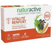 Parapharmacie > Compléments alimentaires > Compléments Alimentaires Vitalité et Défenses immunitaires Naturactive Vitalité Renfort 30 Gélules - Vitalité - Défenses immunitaires - Pharmacie en ligne La