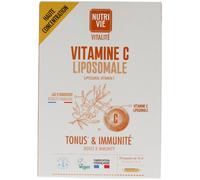 Parapharmacie > Compléments alimentaires > Compléments Alimentaires Vitalité et Défenses immunitaires Nutrivie Vitamine C Liposomale 20 Ampoules - Vitalité - Défenses immunitaires - Pharmacie en ligne