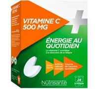 Vitavea Vitamine C 500mg Energie au quotidien 24 comprimés à croquer