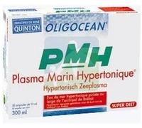 OLIGOCÉAN - PMH Plasma Marin Hypertonique - Principes de Quinton - Fabrication française - 20 ampoules de 10 ml