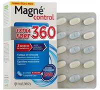 Parapharmacie > Compléments alimentaires > Compléments Alimentaires Vitalité et Défenses immunitaires > Produits pour le Tonus et la Fatigue Nutreov Magné Control Extra Fort Comprimés x 60