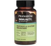 Parapharmacie > Compléments alimentaires > Compléments Alimentaires Vitalité et Défenses immunitaires Pranarôm Aromaboost Immunity Immunité Capsules x 60