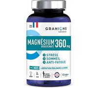 Parapharmacie > Compléments alimentaires > Compléments Alimentaires Vitalité et Défenses immunitaires > Produits pour le Tonus et la Fatigue Granions Magnésium Bisglycinate 360 mg Shots x 10