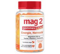 Parapharmacie > Compléments alimentaires > Compléments Alimentaires Vitalité et Défenses immunitaires > Produits pour le Tonus et la Fatigue Mag 2 Boost Energie & Nervosité Gommes x 45 - Tonus et fati