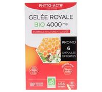 Parapharmacie > Compléments alimentaires > Compléments Alimentaires Vitalité et Défenses immunitaires > Produits de la ruche > Compléments alimentaires gelée royale Phyto-Actif Gelée Royale 4000 mg Bi