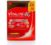 Forté Pharma Vitalité 4G Dynamisant Energie 30 Comprimés à croquer