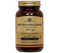 Parapharmacie > Compléments alimentaires > Compléments Alimentaires Vitalité et Défenses immunitaires Solgar Méthylcobalamine Vitamine B12 1000 mcg Comprimés à Croquer x 30 - Vitalité - Défenses immun