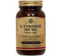 Parapharmacie > Compléments alimentaires > Compléments Alimentaires Vitalité et Défenses immunitaires Solgar L-Tyrosine 500 mg Gélules Végétales x 50 - Vitalité - Défenses immunitaires - Pharmacie en