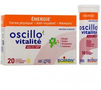 Parapharmacie > Compléments alimentaires > Compléments Alimentaires Vitalité et Défenses immunitaires > Vitamines seniors Boiron Oscillo'Vitalité Adultes 50+ Comprimés Effervescents x 20
