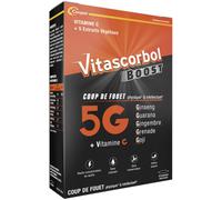 Parapharmacie > Compléments alimentaires > Compléments Alimentaires Vitalité et Défenses immunitaires Vitascorbol Boost 5G 20 Ampoules - Vitalité - Défenses immunitaires - Pharmacie en ligne LaSante.n