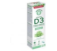 Superdiet - SUPERDIET-Vitamine D3 100% d'origine végétale -Adultes et enfants-Spray de 20ml Vitamines 20 g unisex