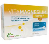 Parapharmacie > Compléments alimentaires > Compléments Alimentaires Vitalité et Défenses immunitaires Vitanutrics VitaMagnesium Forte - Vitalité - Défenses immunitaires - Pharmacie en ligne LaSante.ne