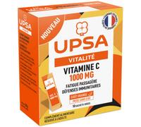 Parapharmacie > Compléments alimentaires > Compléments Alimentaires Vitalité et Défenses immunitaires > Vitamines C et acérola UPSA Vitalité Vitamine C 1000 mg Sticks x 10 - Vitamines C et acérola - P