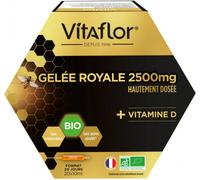 Vitaflor Gelée Royale 2500mg + Vitamine D 20x10ml