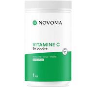 Parapharmacie > Compléments alimentaires > Compléments Alimentaires Vitalité et Défenses immunitaires > Vitamines C et acérola Novoma Vitamine C Poudre Pot 1 kg - Vitamines C et acérola - Pharmacie en