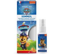 SPRAY SOMMEIL - GRANIONS PAT PATROUILLE - goût abricot - Verveine, Camomille, Coquelicot - Relaxation, Diminue l'agitation - Sans colorant, sans arôme artificiel, sans lactose - Made in France