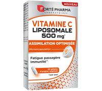 Parapharmacie > Compléments alimentaires > Compléments Alimentaires Vitalité et Défenses immunitaires > Vitamines C et acérola Forté Pharma Vitamine C Liposomale 500 mg Gélules Végétales x 30 - Vitami