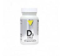 Parapharmacie > Compléments alimentaires > Compléments Alimentaires Vitalité et Défenses immunitaires > Vitamines D VIT'ALL+ Vitamine D3 2000 UI Cholecalciferol 50 mcg Capsules x 100 - Vitamines D - P
