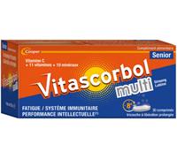 VITASCORBOLMULTI SENIOR- Complément alimentaire vitamine C - 30 comprimés