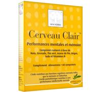 Parapharmacie > Compléments alimentaires > Concentration - Mémoire New Nordic Cerveau Clair x 60 - Concentration - Mémoire - Pharmacie en ligne LaSante.net