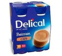 Delical HP HC Lactée Boisson Café 4x200ml