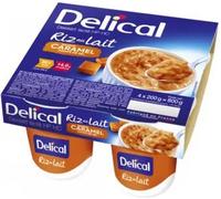 Parapharmacie > Compléments alimentaires Delical Riz au Lait HP HC Saveur Caramel Pointe de Sel 4 x 200 g - Compléments alimentaires - Pharmacie en ligne LaSante.net