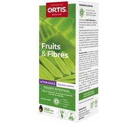 Ortis Transit intestinal Fruits et Fibres Action Douce Adapté aux Enfants 250ml