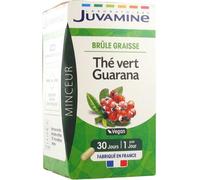 Parapharmacie > Compléments alimentaires > Minceur > Destockage des graisses Juvamine Minceur Thé Vert Guarana Gélules x 30 - Destockage des graisses - Pharmacie en ligne LaSante.net