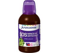 JUVAMINE - Expert Ventre Plat 4-en-1-500 mL - Détoxification du foie, élimination, digestion & Ventre plat - Programme 10 jours - Arômes Fruits Rouges